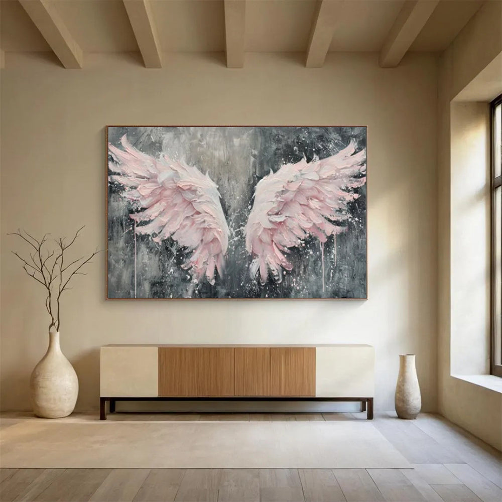 Alluring Oversized Abstract Painting for Hotel Lobby & Hallway LargeART1618