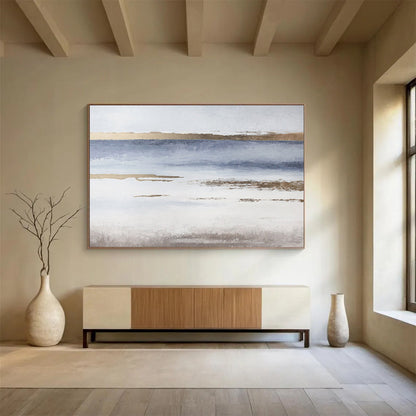 Hand-Painted Made-to-Measure Abstract Painting for Living Room & Hallway DKH135