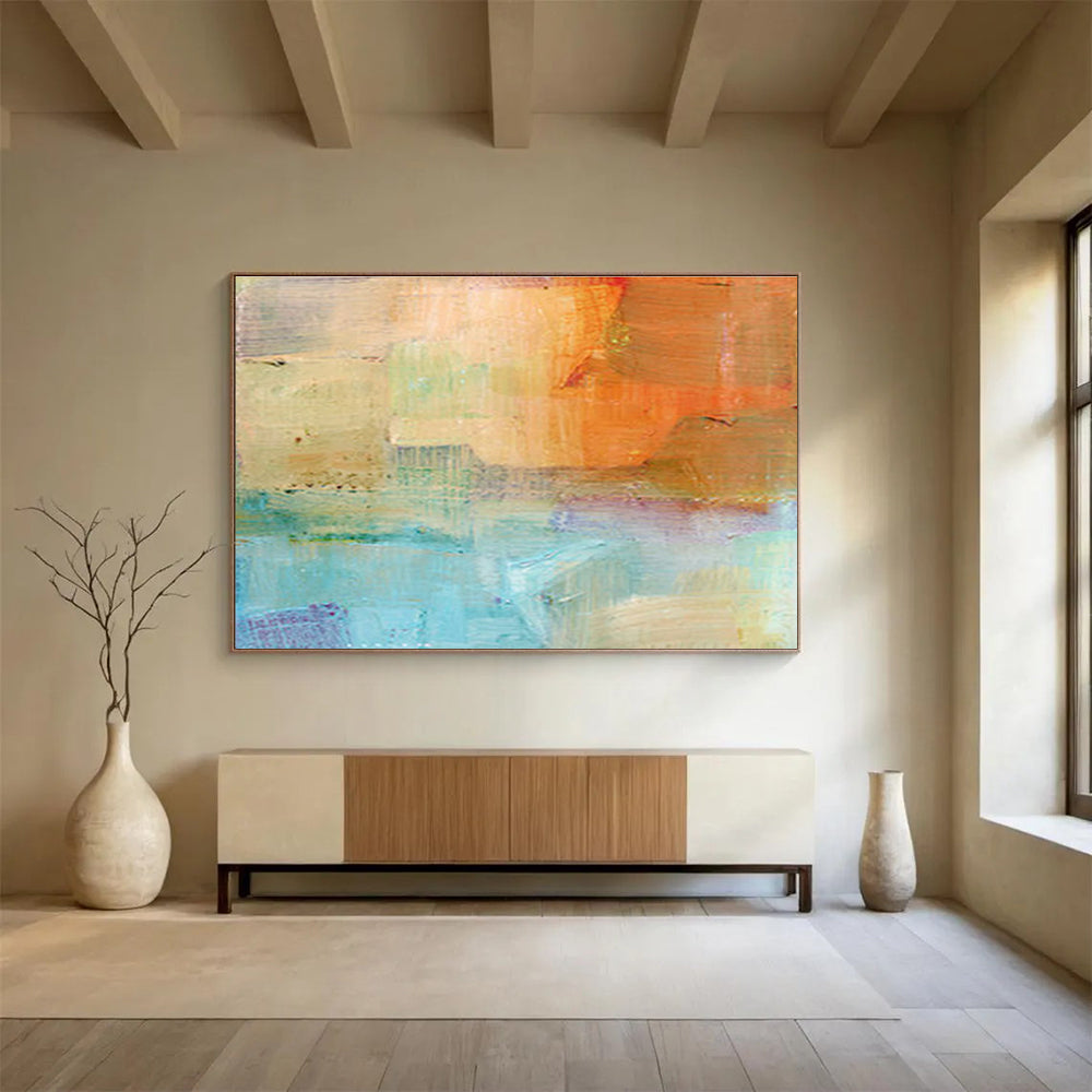 Oversized Abstract Canvas for Living & Hallway DKH401