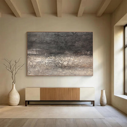 Vast Abstract Mural for Entryway & Hotel Lobby LargeART1629
