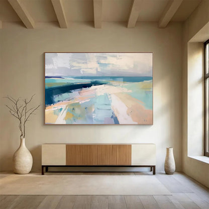 Oversized Abstract Canvas for Living Room & Office LargeART1543