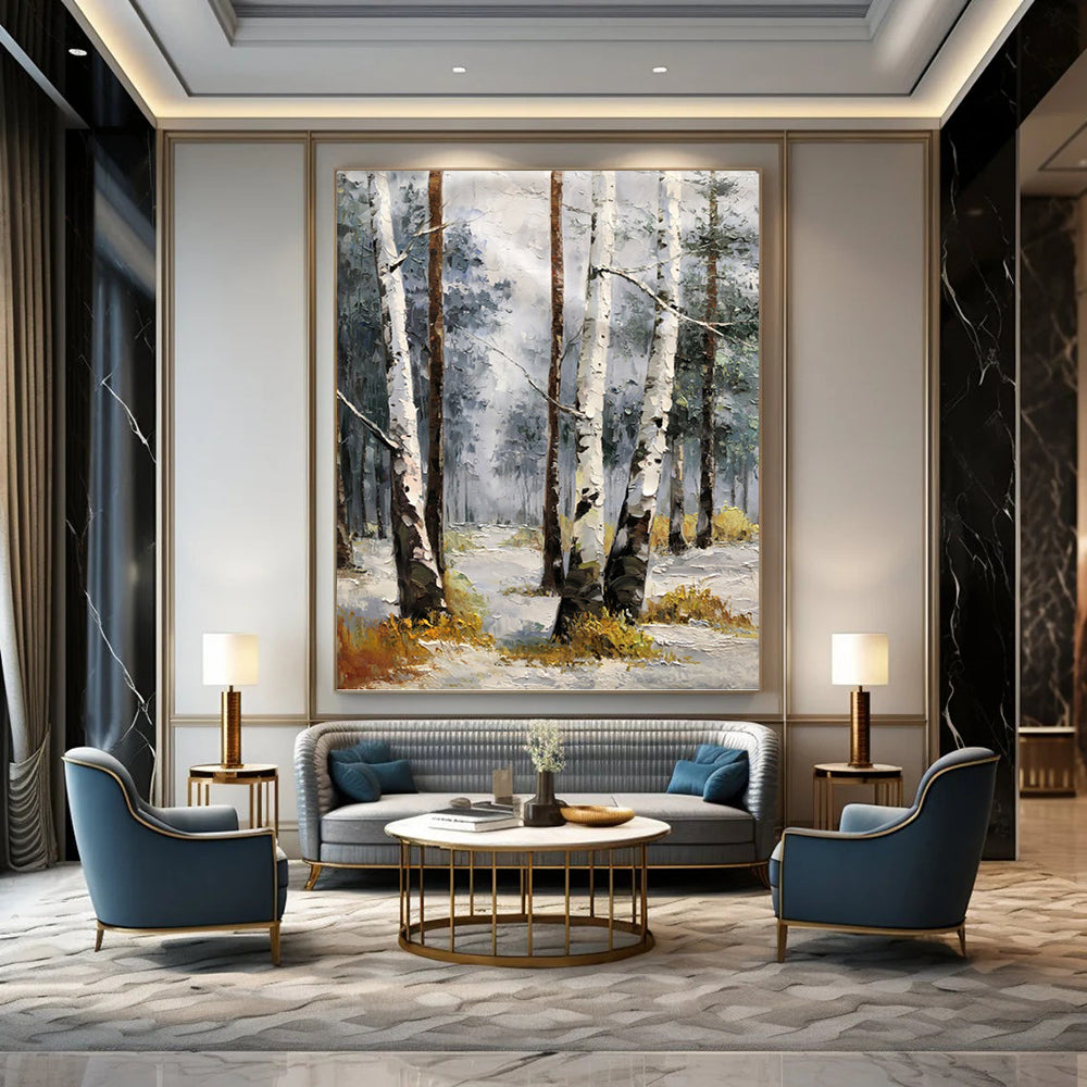 Bold Hand - Painted Textured Abstract Canvas for Entryway & Office DKH1276