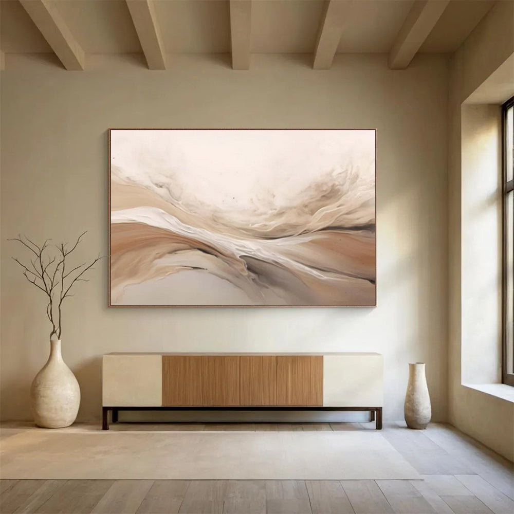 Hand - Painted Custom - Designed Mural for Bedroom & Office DKH092
