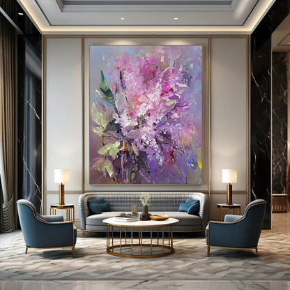 Large-Scale Textured Abstract Wall Art for Office & Gallery LargeART2109