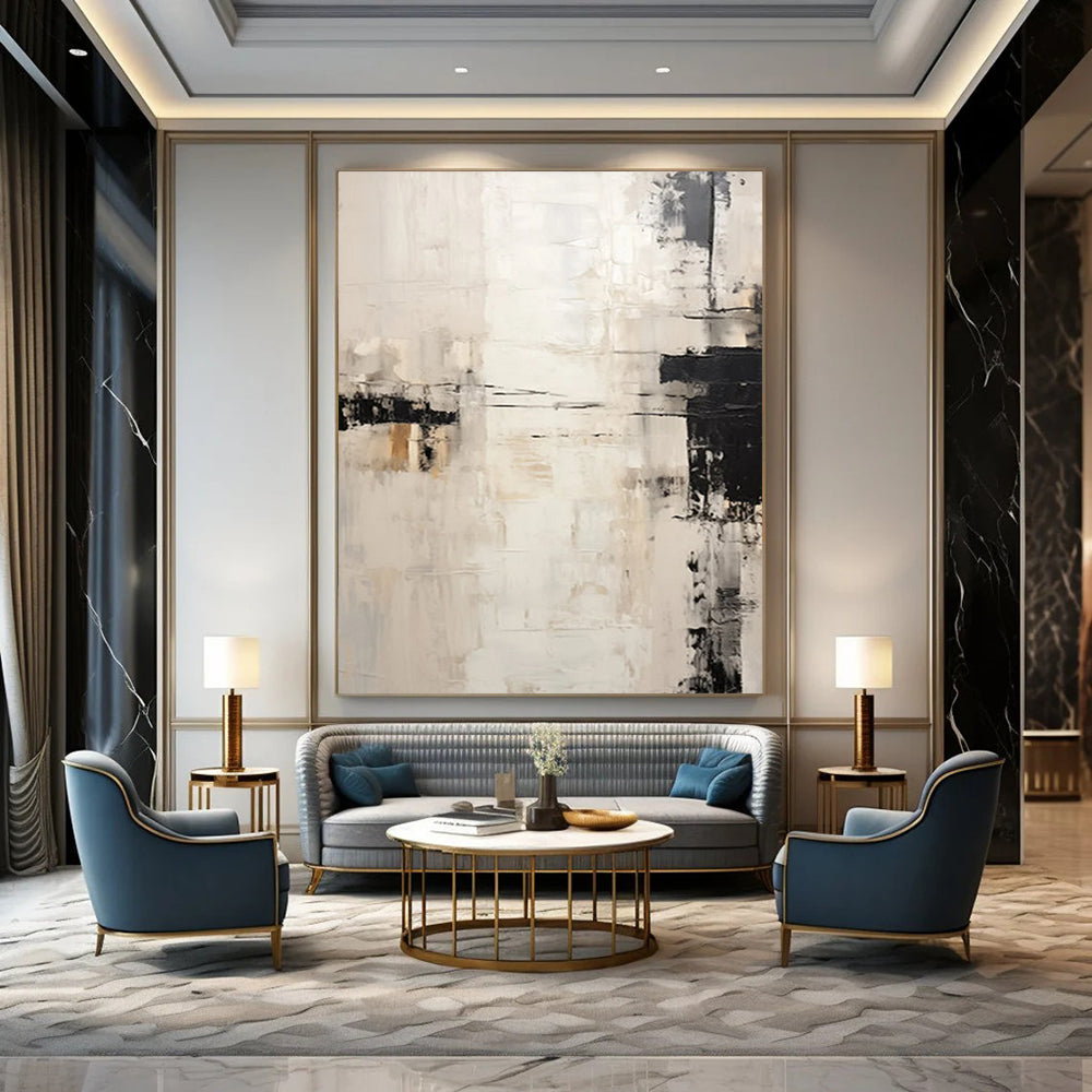 Butterfly Wings: Extended - Reach Hand - Painted Custom Abstract Painting for Bedroom and Living Room DTP131