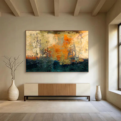 Striking Large - Format Abstract Wall Art for Entryway & Bedroom DKH378