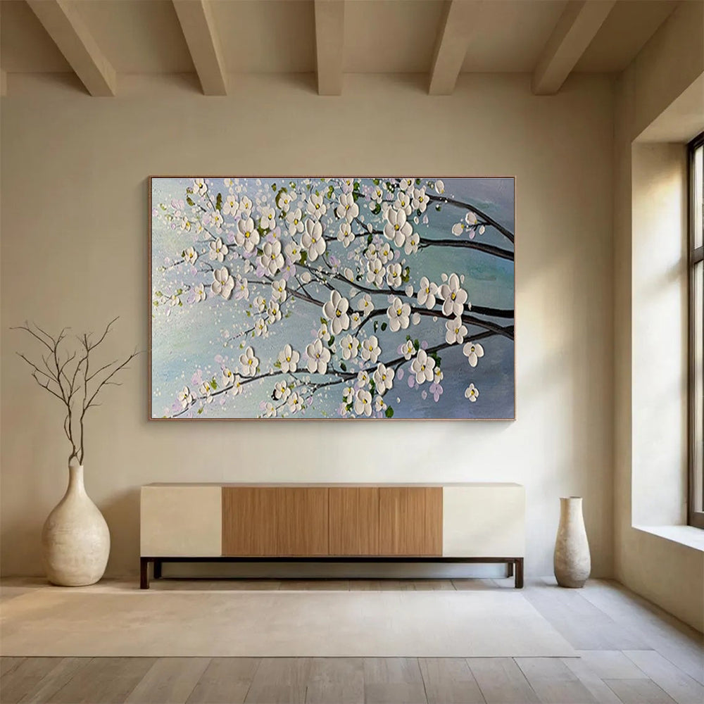 Mysterious Large Abstract Artwork for Dining Room & Office DKH887