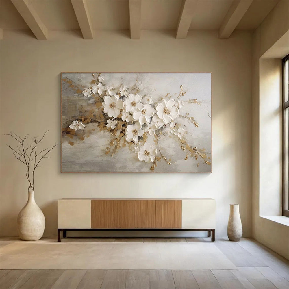 “Graceful Impressions” Colossal Abstract Painting for Office & Hallway DKH250