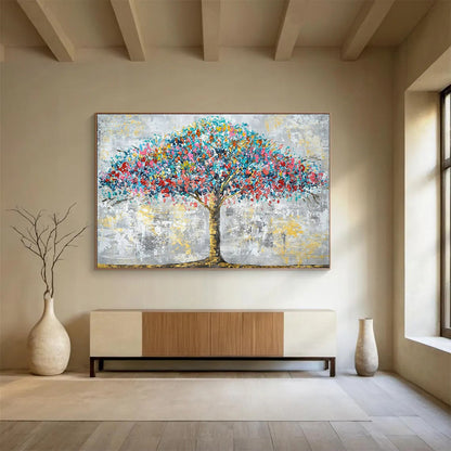 Captivating Colossal Abstract Mural for Entryway & Living Room LargeART1598