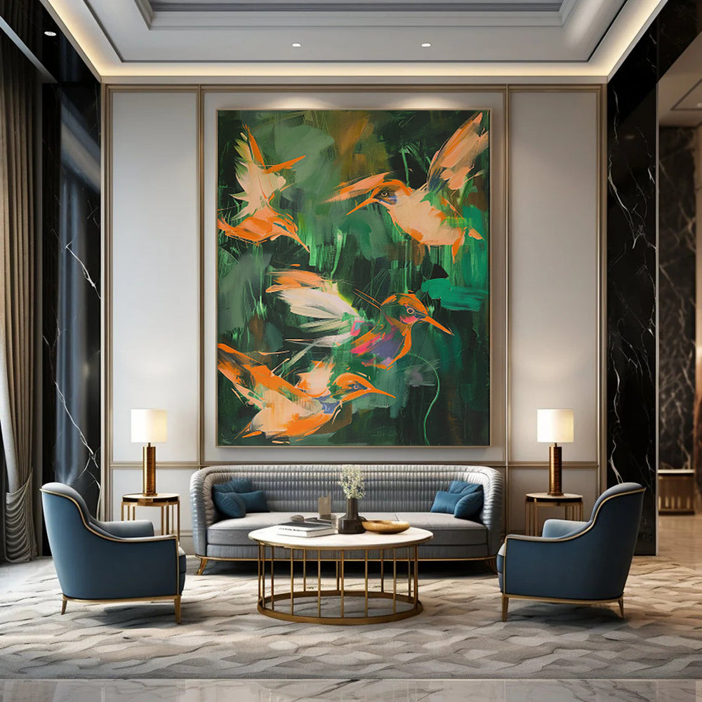 Serene & Calming Abstract Canvas Art for Office & Hallway LargeART2026