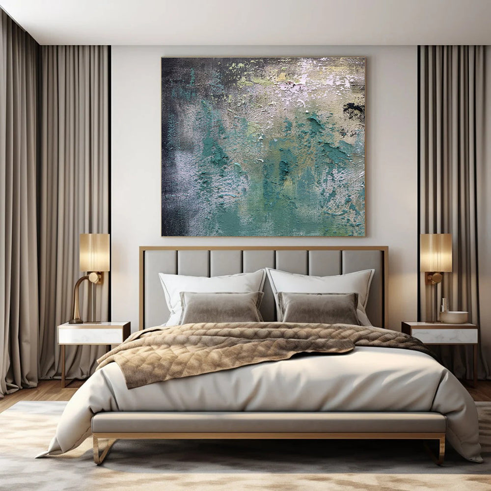Custom Hand-Painted Abstract Painting for Bar & Bedroom LargeART1472