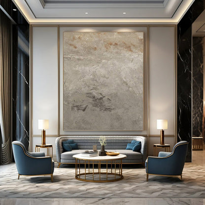 Intricately Textured Abstract Artwork for Dining Room & Hotel Suite DKH0960