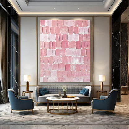 Colossal Hand-Painted Abstract Canvases for Dining Room & Hotel LargeART2266