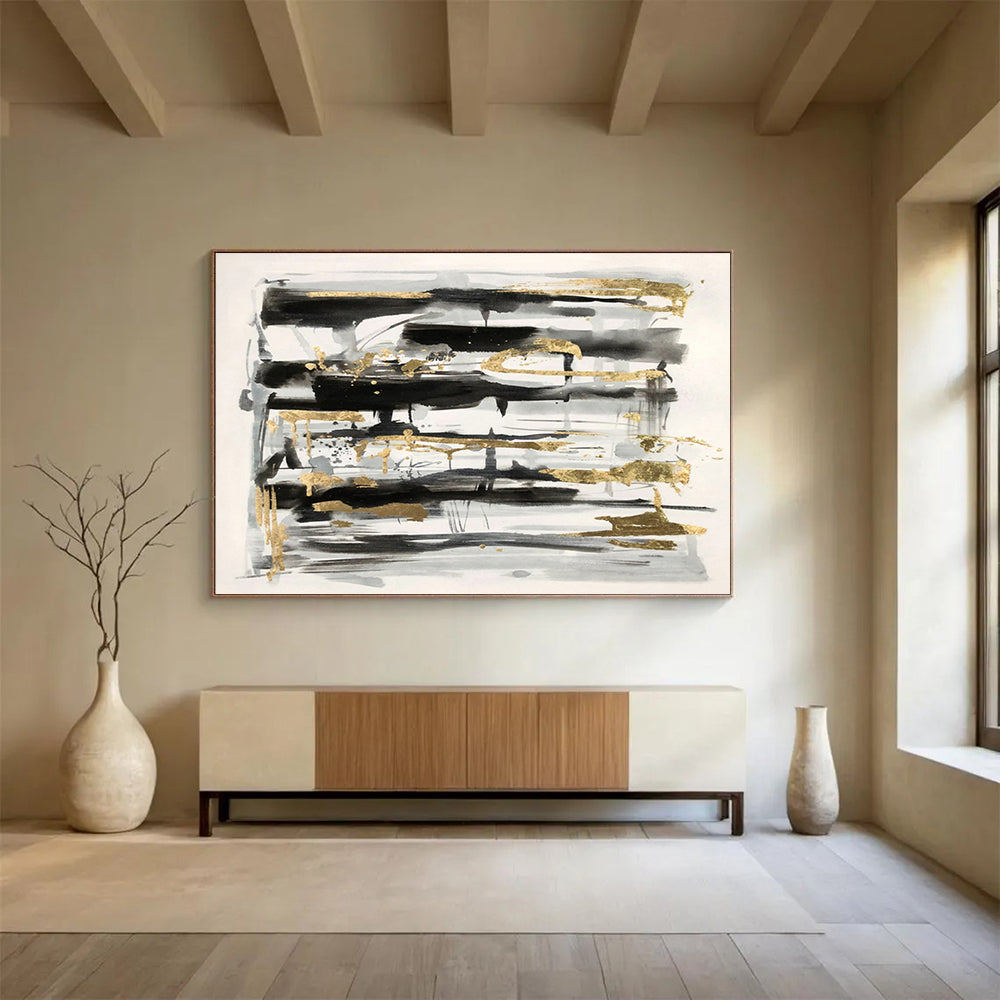 Enchanting Original Extensive Textured Hand - Crafted Abstract Artwork for Dreamy Decor DKH846