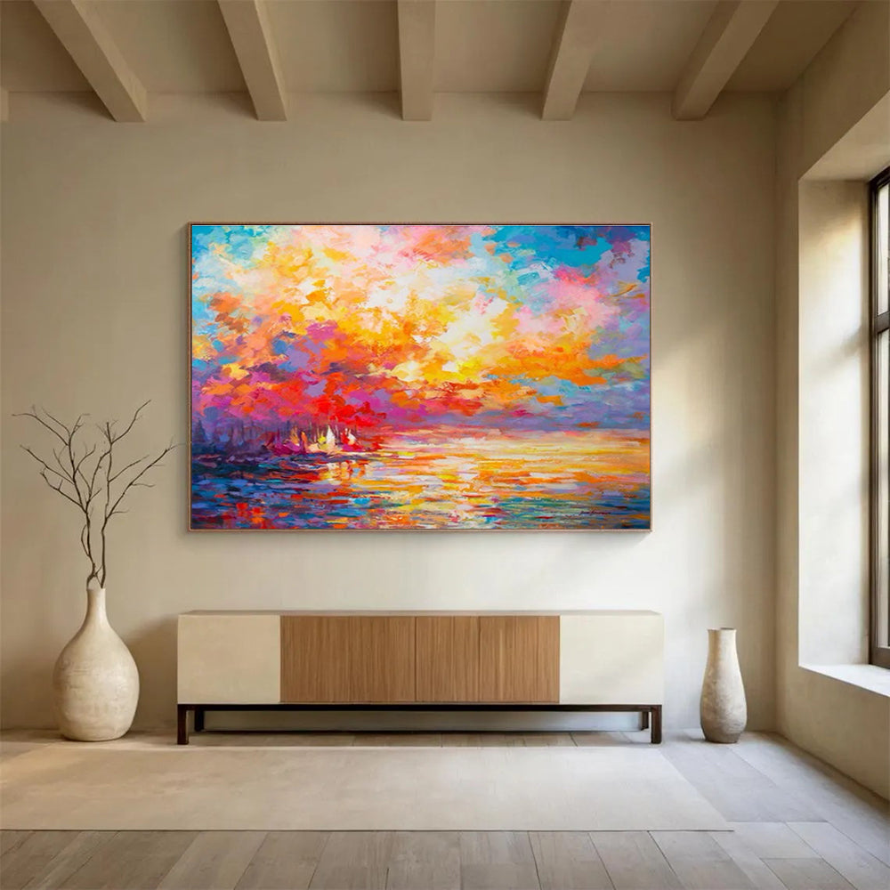 Vast Abstract Artwork for Office & Dining Hall DKH409