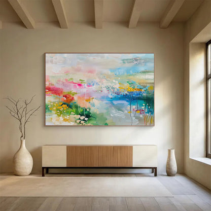 Massive Abstract Canvas for Entryway & Office DKH480