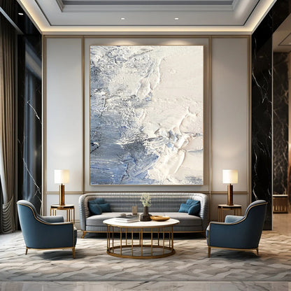 Captivating Hand - Painted Textured Abstract for Bedroom & Living Room DKH1265