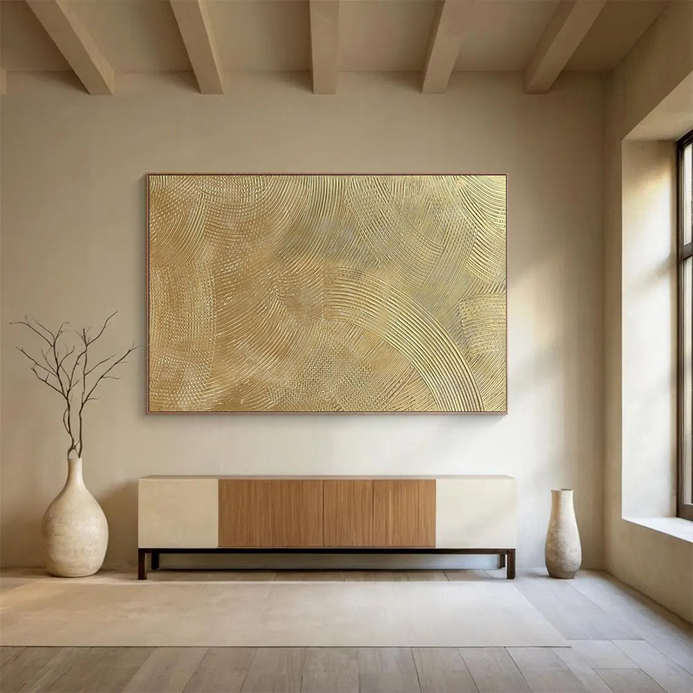 Colossal Hand-Painted Abstract Artwork for Bedroom & Dining Room LargeART1523