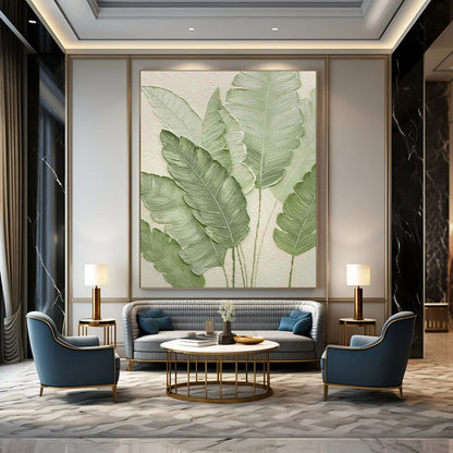 Custom Hand-Painted Abstract Painting for Bedroom & Hotel LargeART1876