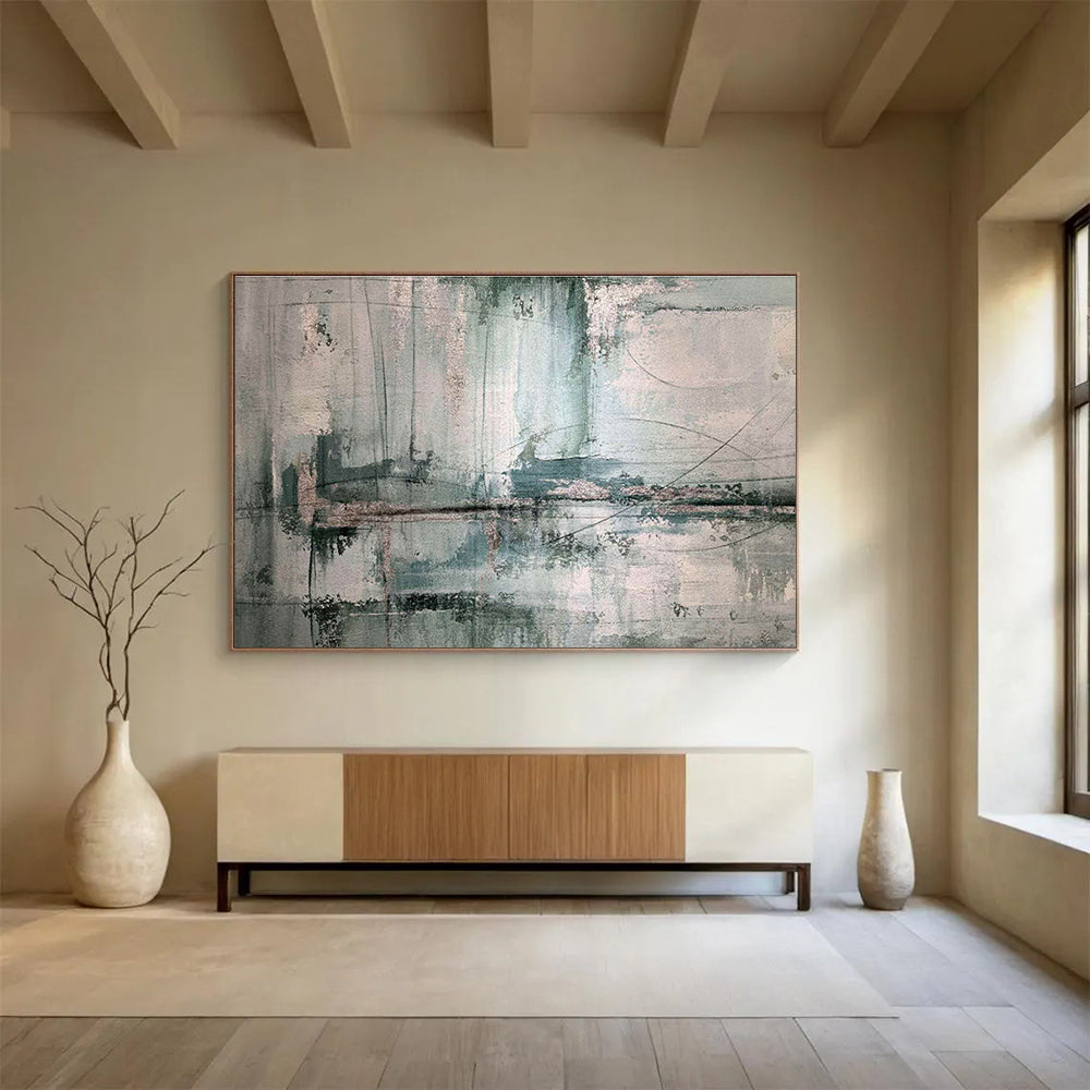 Magnificent Massive Abstract Painting for Entryway & Office DKH178