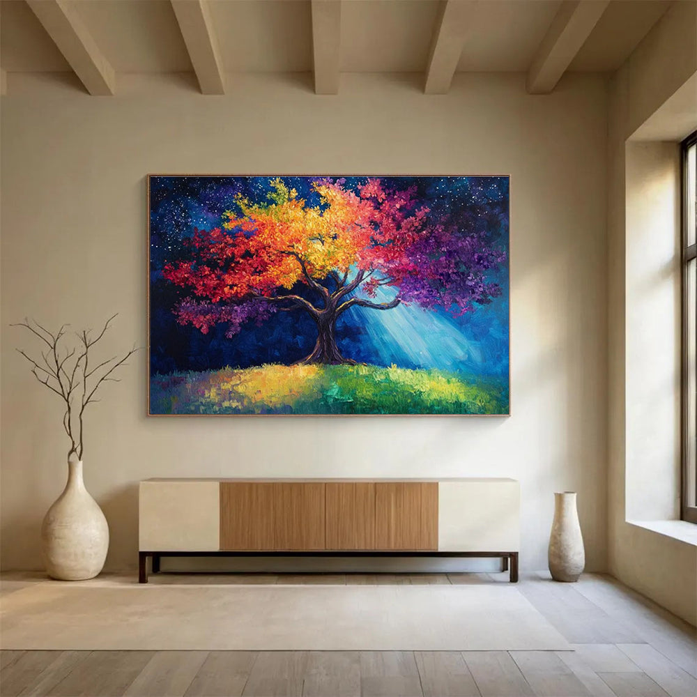Vast Original Hand - Painted Textured Abstract Canvas for Lasting Impressions DKH813