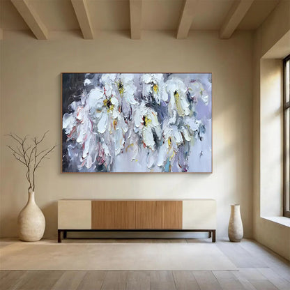 Graceful Massive Abstract Canvas Art for Dining Room & Bar LargeART1763