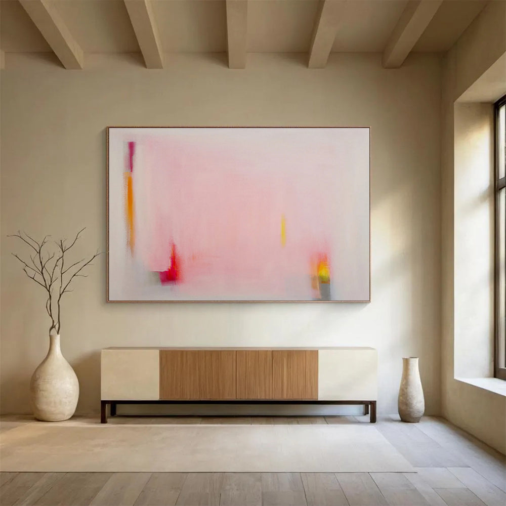 Personalized Large Abstract Canvas for Art Therapy Studio DKH057