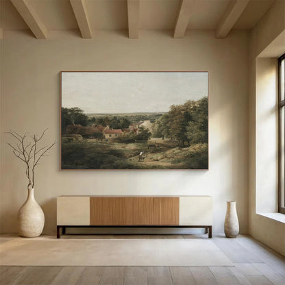 Modern Colossal Abstract Canvas Art for Bedroom & Dining Room LargeART1609