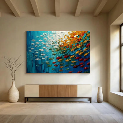 Extraordinary Abstract Painting for Entryway & Hotel LargeART1689