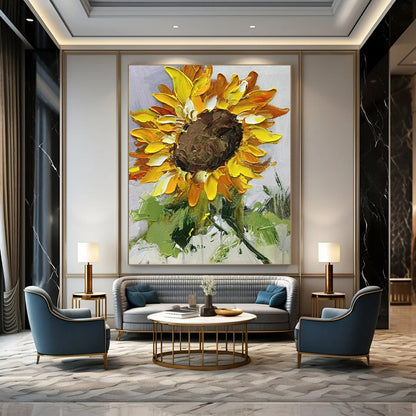 Large-Scale Hand-Painted Abstract Masterpiece for Office & Entryway LargeART2199
