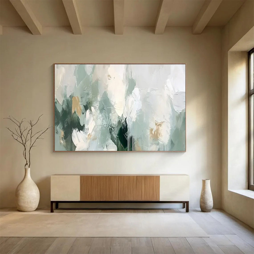 Opulent Abstract Mural for Entryway & Hotel Lobby LargeART1693