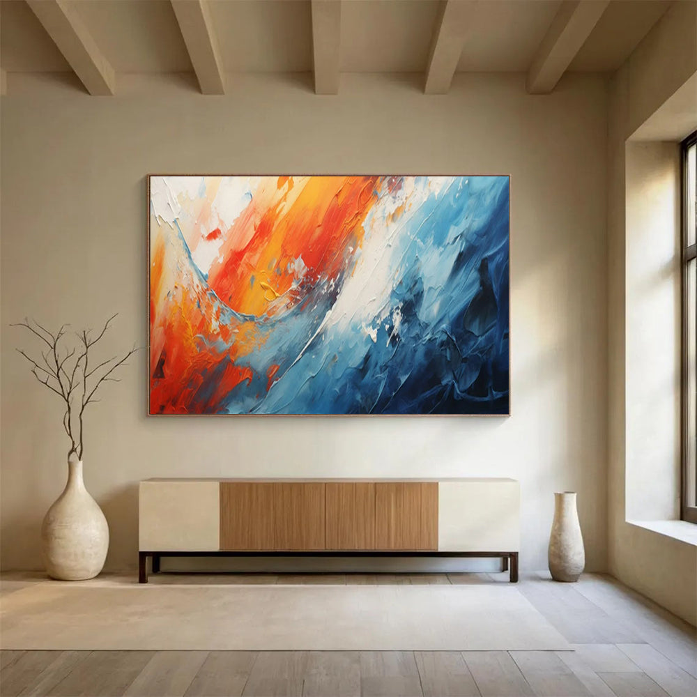 Impressive Colossal Abstract Wall Mural for Bar & Hotel LargeART1704