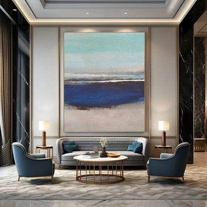 Textured Abstract Masterpiece for Bedroom & Office DKH0926