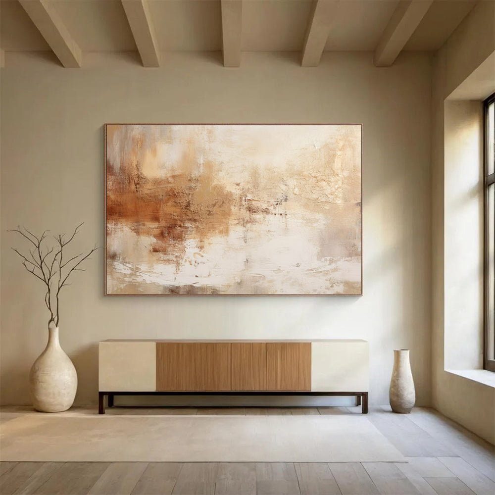Dramatic Oversized Abstract Canvas for Living Room & Dining Room LargeART1723