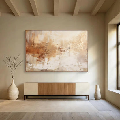 Dramatic Oversized Abstract Canvas for Living Room & Dining Room LargeART1723