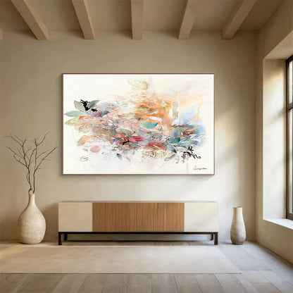 Colossal Textured Abstract Wall Mural for Office & Living Room DKH532