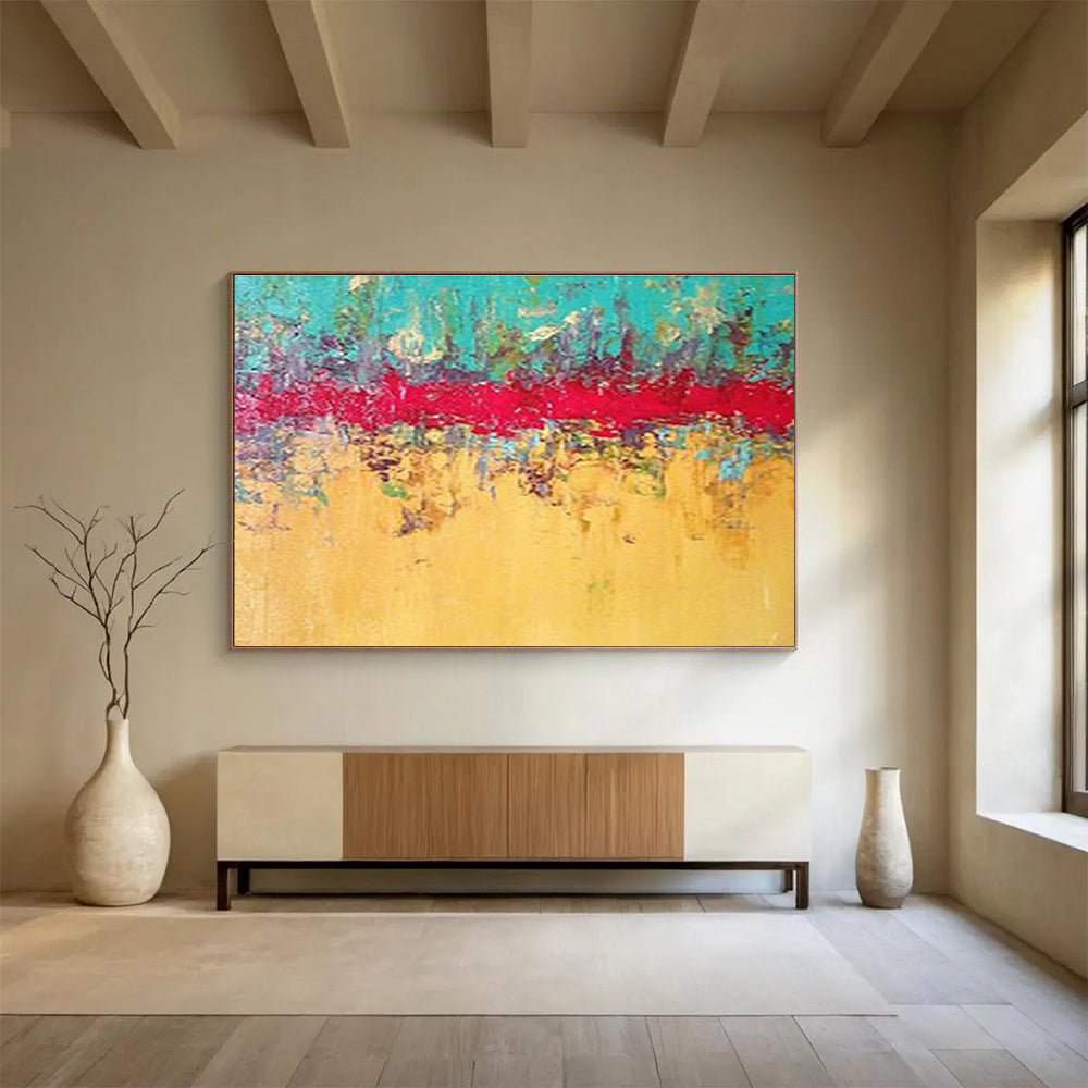 Colossal Abstract Wall Art for Entryway & Dining Room DKH403