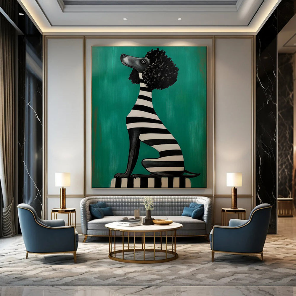 Dreamy Textured Abstract Wall Art for Living Room & Nursery LargeART2049