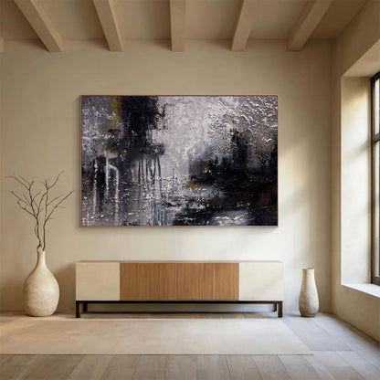Massive Personalized Abstract Painting for Event Space DKH009