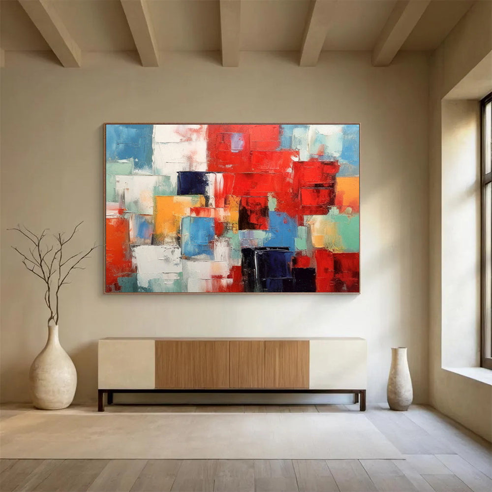 “Dynamic Expressions” Vast Abstract Wall Art for Bar & Living Room DKH277