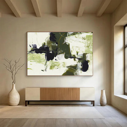 Striking Immense Abstract Artwork for Entryway & Office DKH444