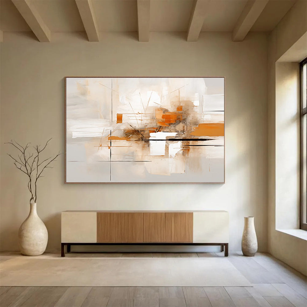 Line - Interweaving Abstract Painting - Creative Inspiration Wall for Studio DLZ097