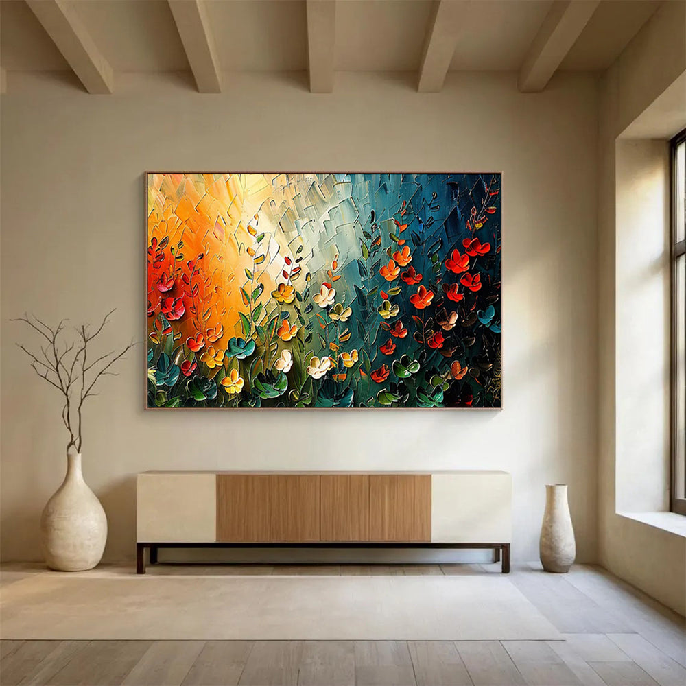 Giant Hand - Painted Textured Abstract Wall Mural for Decorative Impact DKH687