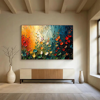 Giant Hand - Painted Textured Abstract Wall Mural for Decorative Impact DKH687