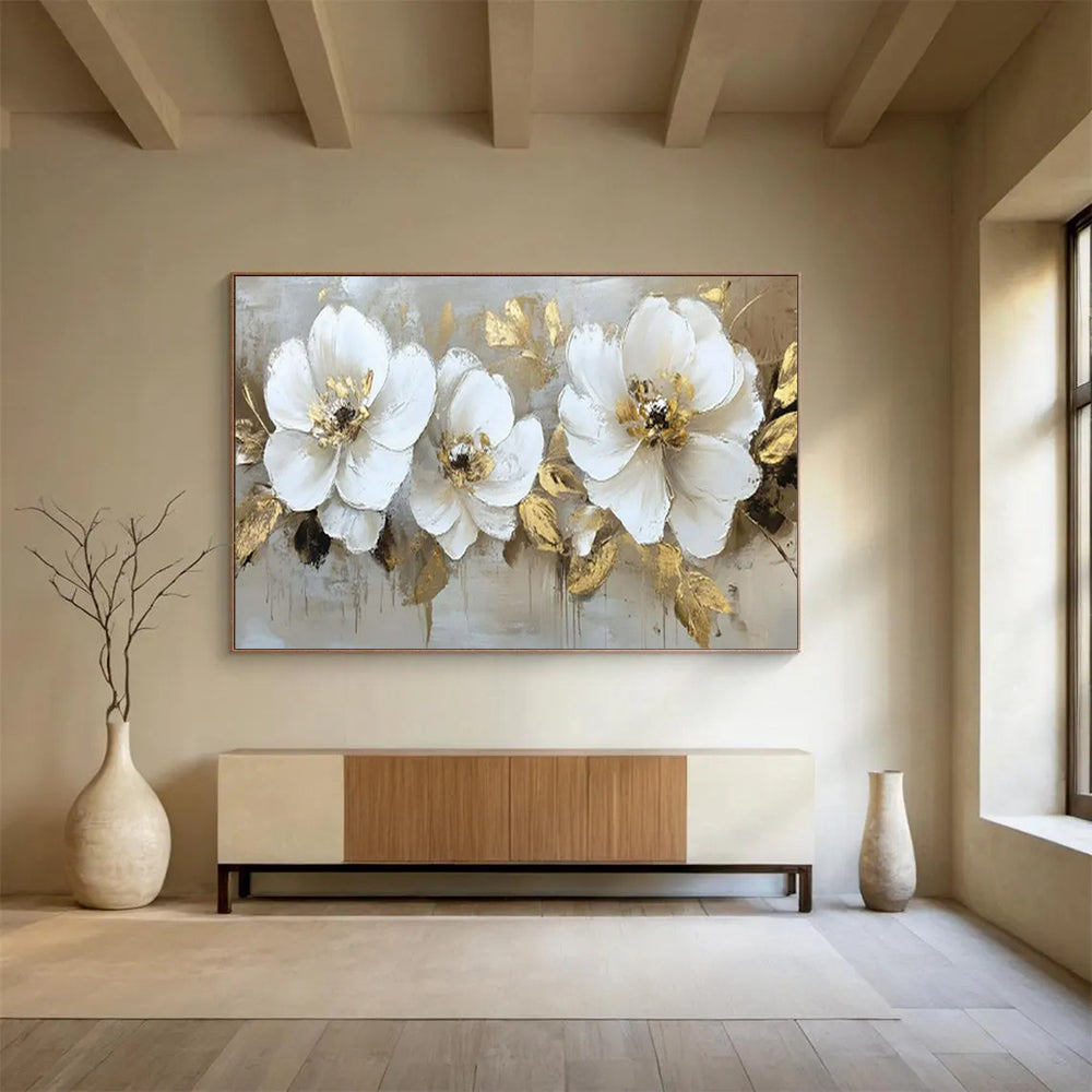 Tranquil Large - Scale Abstract Canvas for Bedroom & Entryway LargeART1705