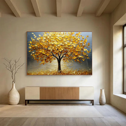 Geometric Abstract Wall Art for Office & Dining Room LargeART1767