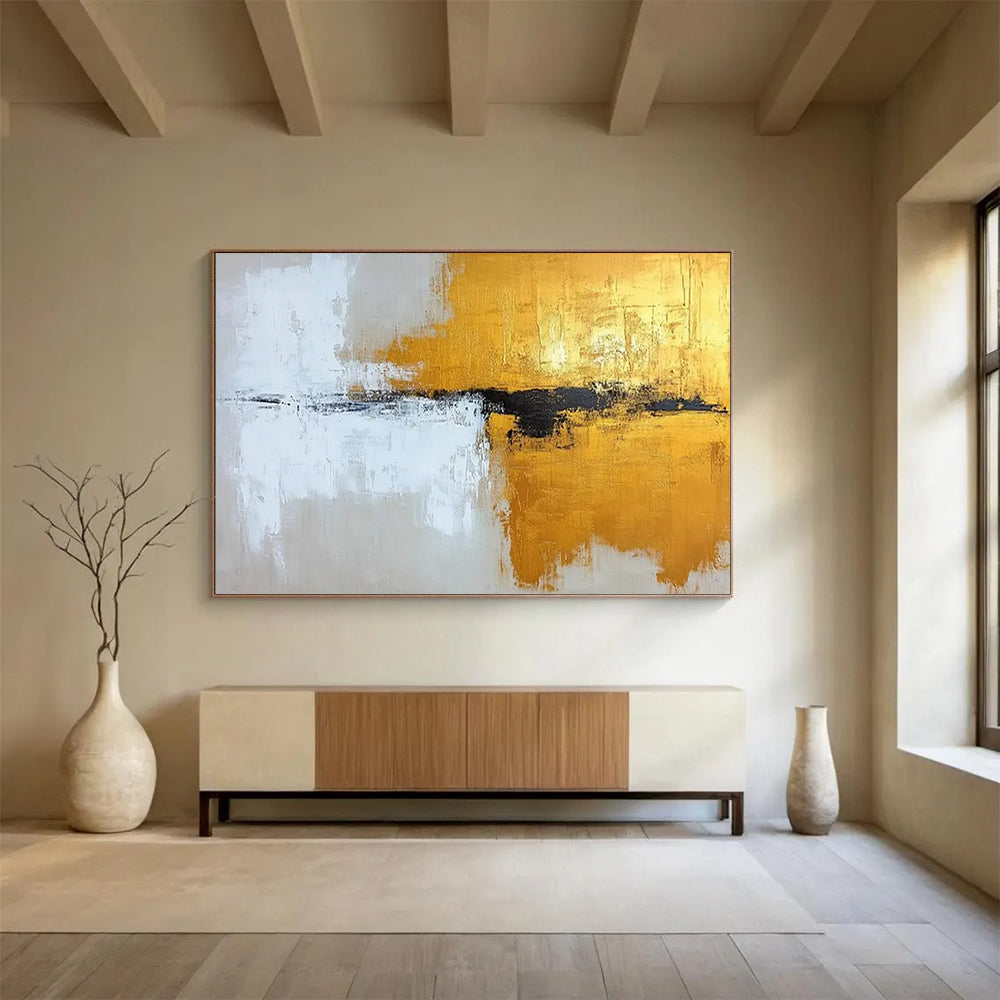Mid - Century Modern Retro Abstract Wall Art for Office & Dining Room LargeART1803