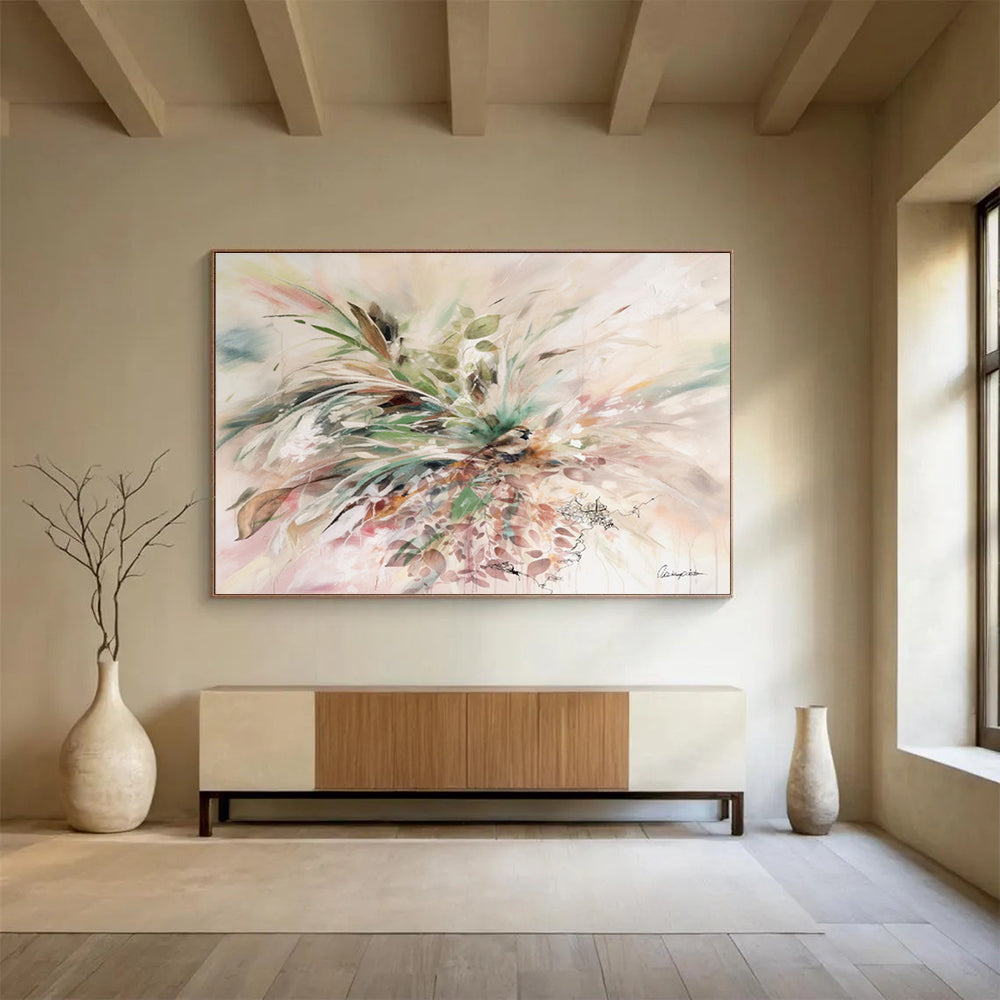 Grand Abstract Textured Canvas for Dining Room & Office DKH535