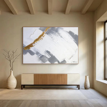 “Mystic Currents” Giant Abstract Wall Decor for Living Room & Hallway DKH317