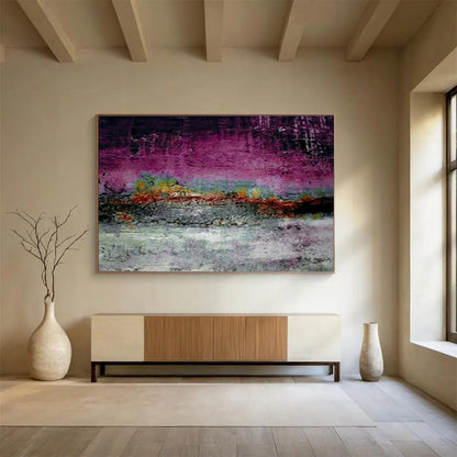 Giant Abstract Canvas for Bedroom & Entryway DKH391